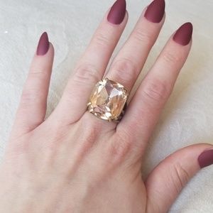 Pink Cocktail Ring by C+I
